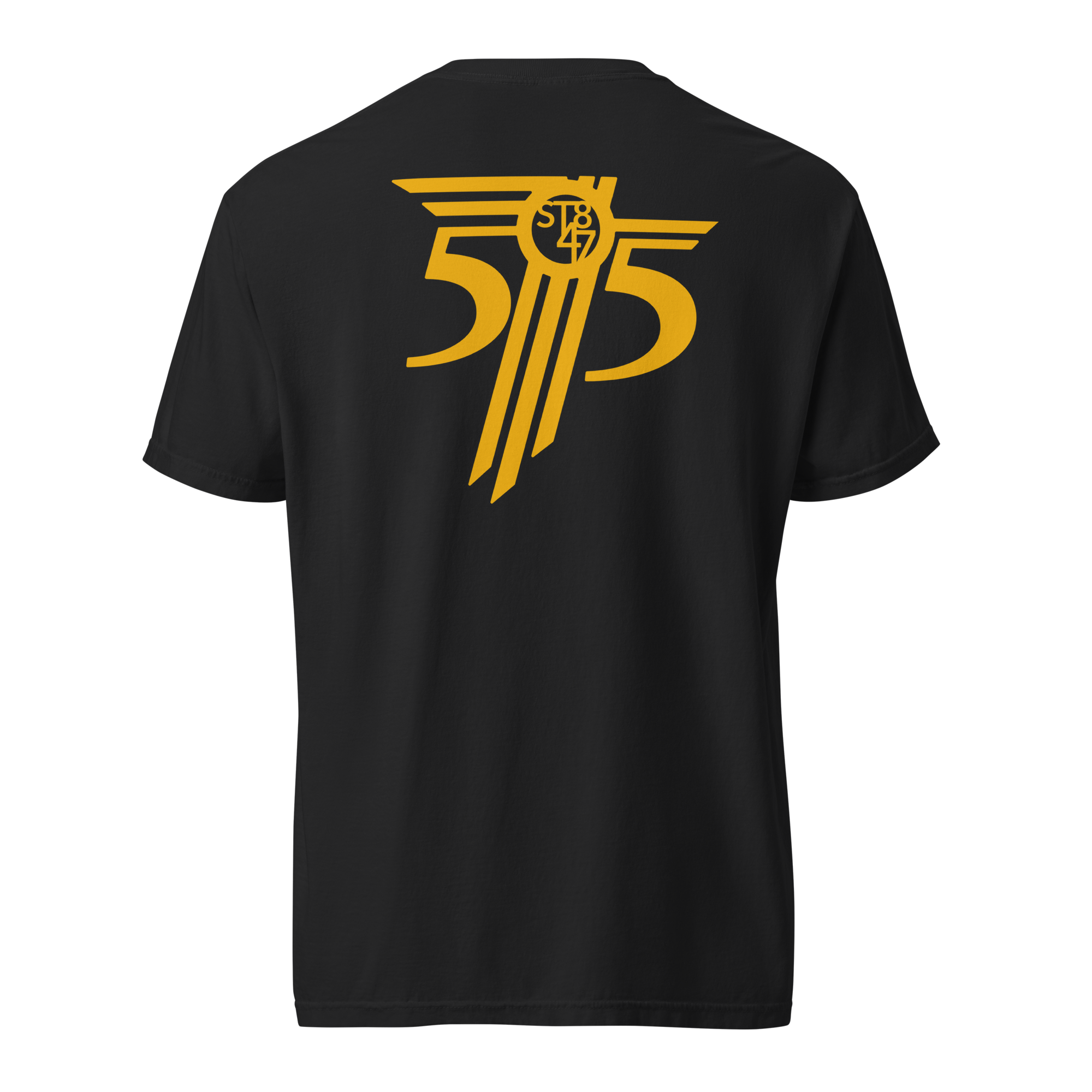 ST8 47 Black Short Sleeve Tee